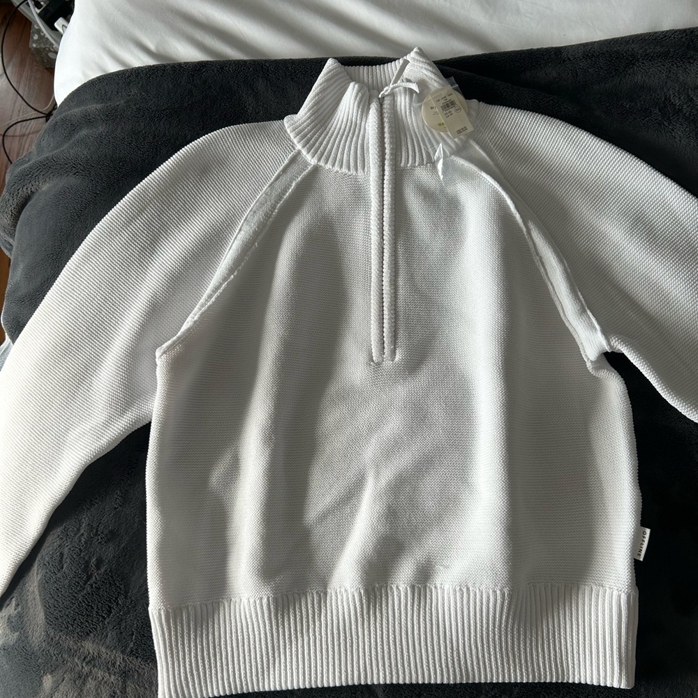 NWT Aerie Half Zip Sweater